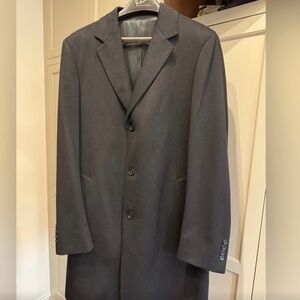 LORO PIANA 100% cashmere Men's Black coat